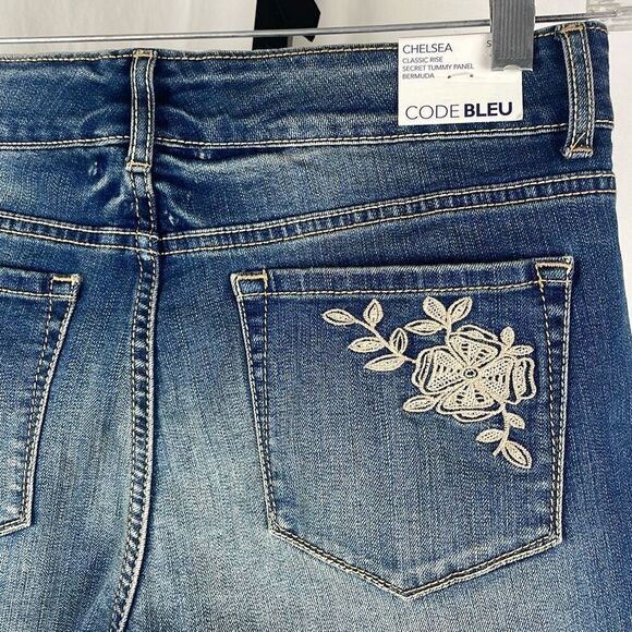 NWT Code Bleu Chelsea Tummy Panel Bermuda Shorts 6P - Picture 4 of 12